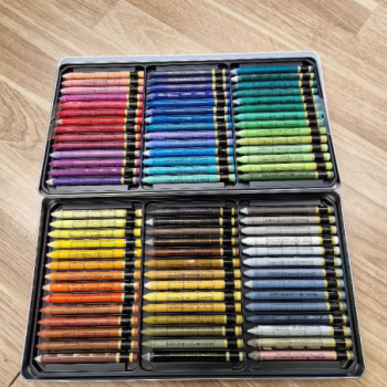 lCARAN D'ACHE SUPRACOLOR AQUARELLE METAL TIN X 80