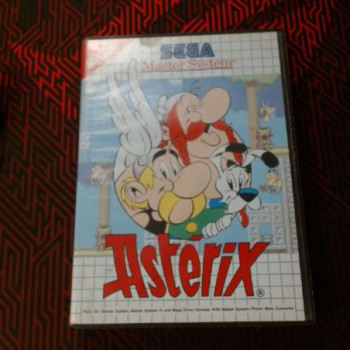 ASTERIX - MASTER SYTEM - BOITE ET NOTICE