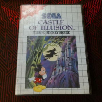 CASTLE OFF ILLUSION - MASTER SYSTEM - BOITE SANS NOTICE