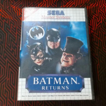 BATMAN RETURNS - MASTER SYSTEM - BOITE SANS NOTICE