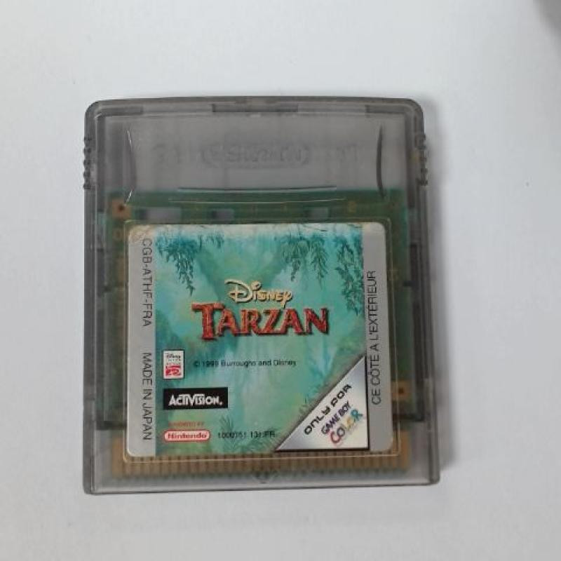 DISNEY TARZAN - GAME BOY COLOR - CARTOUCHE SEULE DISNEY TARZAN - GAME BOY COLOR - CARTOUCHE SEULE
