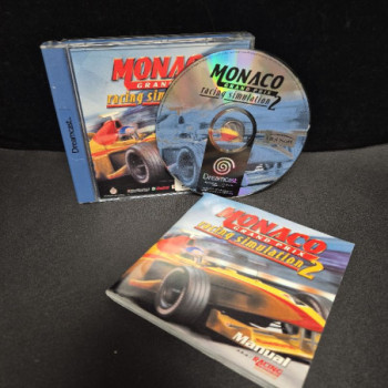 MONACO GRAND PRIX RACING SIMULATION 2 DREAMCAST COMPLET