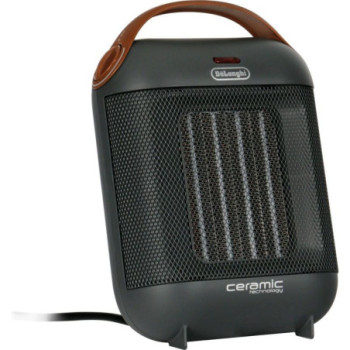 DeLonghi HFX30C18.AG Fan Electric Space Heater Innenraum Schwarz - Grau 1800 W (0114571001)