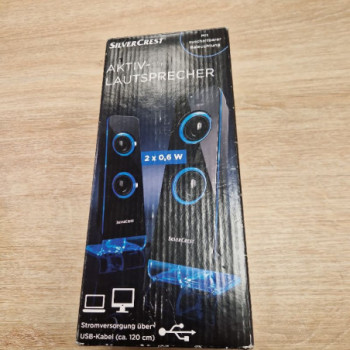 HAUT PARLEUR SILVERCEST 2X0.6W USB