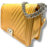 SAC CHANEL BOY JAUNE 