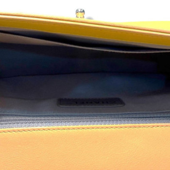 SAC CHANEL BOY JAUNE 