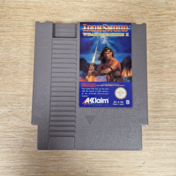 IRONSWORD: WIZARDS & WARRIORS II - NES (CARTOUCHE SEULE)