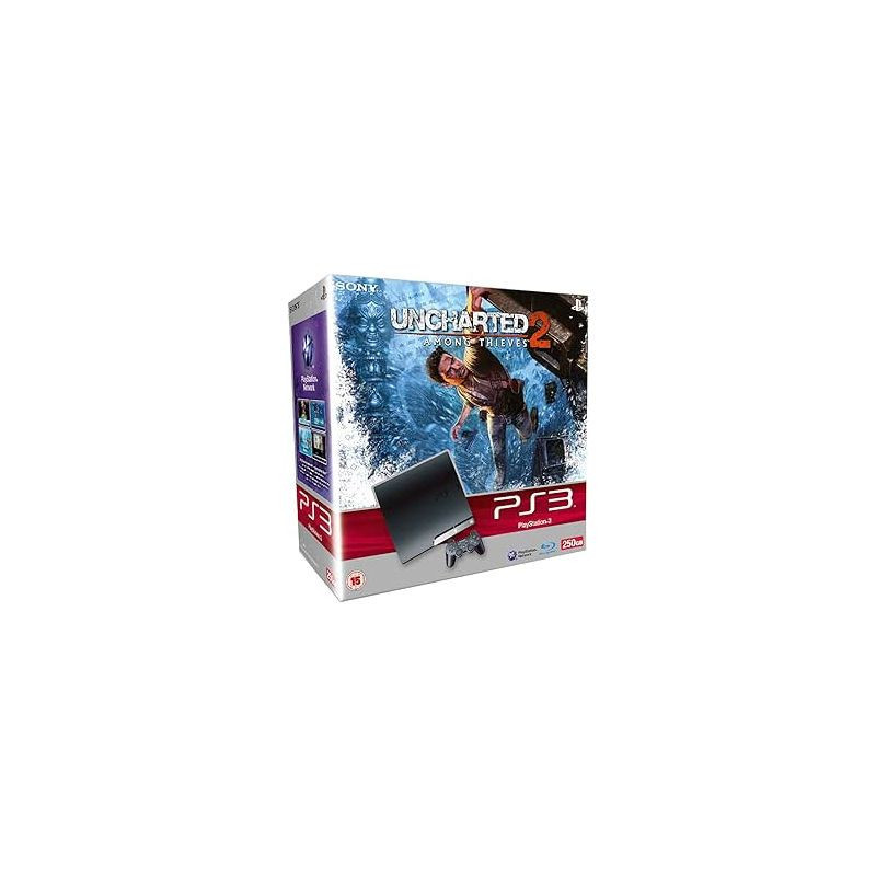 PACK CONSOLE SONY PS3 250GB+UNCHARTED 2 EN BOITE