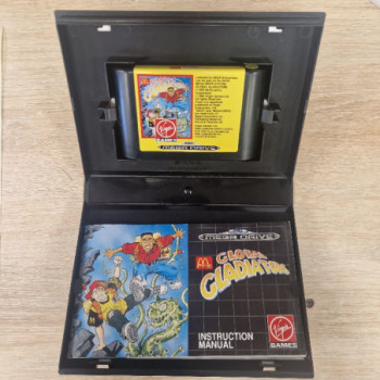 GLOBAL GLADIATORS MEGA DRIVE (BOITE NOTICE)