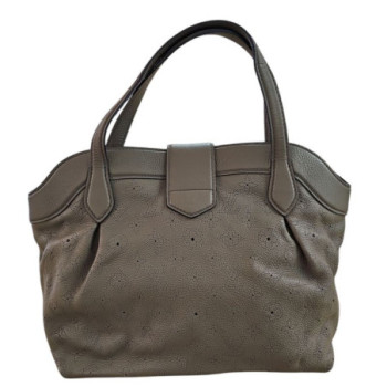 SAC A MAIN LOUIS VUITTON MAHINA TAUPE