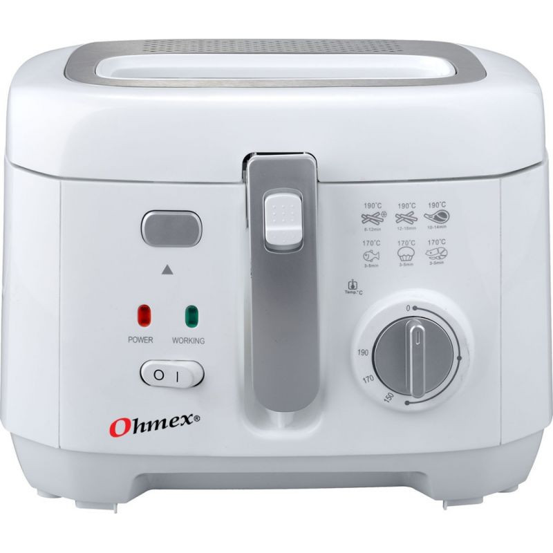 OHMEX OHM-FRY-1180 FRITTEUSE 2.5 L OHMEX OHM-FRY-1180 FRITTEUSE 2.5 L