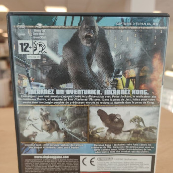 JEU GAMECUBE PETER JACKSON KING KONG + NOTICE