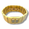 MONTRE BRACELET CHANEL CHOCOLAT OR JAUNE 18 CT 161.36 GR