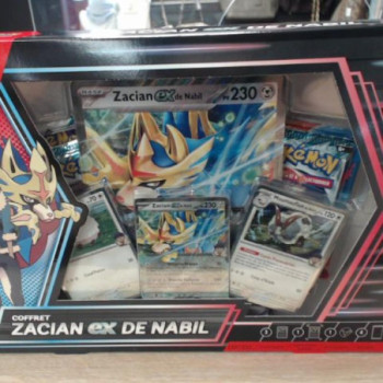 POKEMON: ZACIAN EX DE NABIL EV09 ADVENTURES SET BOX (NEW/SEALED) FR