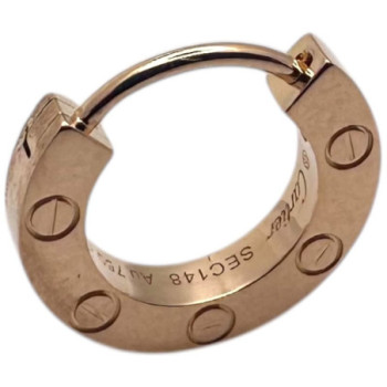 CARTIER MONO BOUCLE D'OREILLE LOVE 18CT OR ROSE 1.55GR