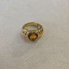 BAGUE 18CT 13.30 GRS CITRINE