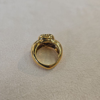 BAGUE 18CT 13.30 GRS CITRINE