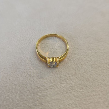 BAGUE OR 14CT 37 GRS DMTS