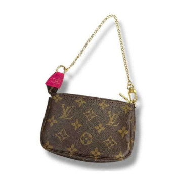 LOUIS VUITTON POCHETTE MONOGRAMM BEARS ON SKIS