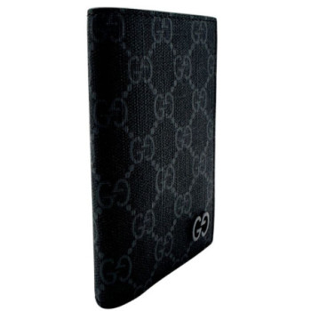 PORTE CARTES GUCCI GG LONG CANVAS