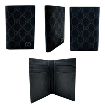 PORTE CARTES GUCCI GG LONG CANVAS