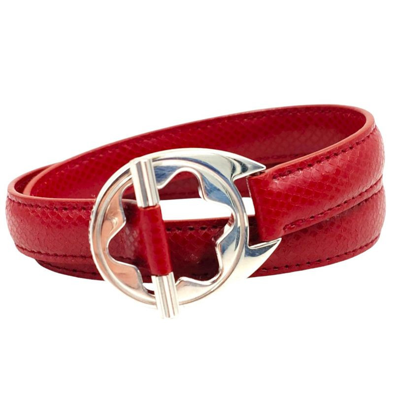 MONT BLANC BRACELET DOUBLE TOUR EN ARGENT