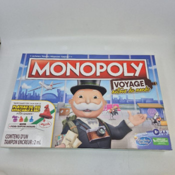 MONOPOLY VOYAGE AUTOUR DU MONDE