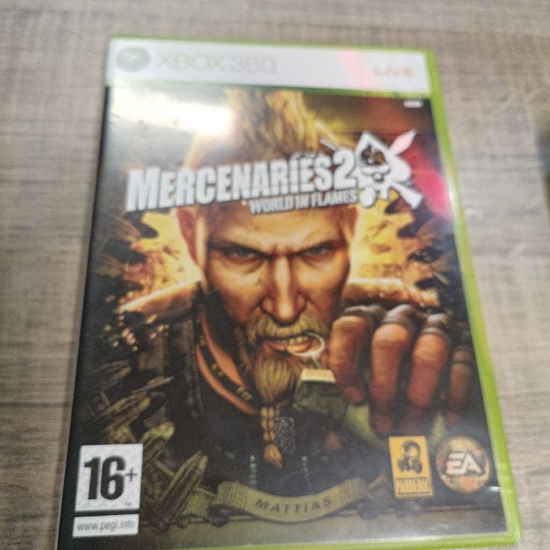MERCENARIES 2 WORLD IN FLAMES XBOX360 MERCENARIES 2 WORLD IN FLAMES XBOX360