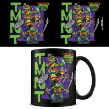 Teenage Mutant Ninja Turtles Coffee Mug TMNT Mutant Mayhem Design