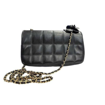 SAC CHANEL EAST WEST CHOCOLATE BAR NOIR
