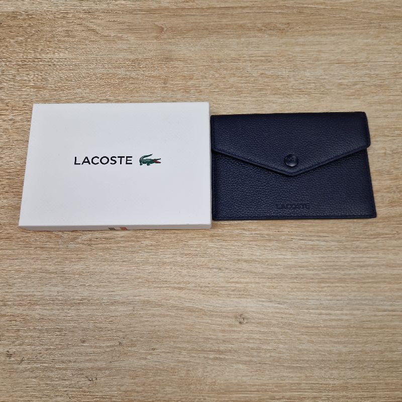 PORTEFEUILLE LACOSTE BLEU PORTEFEUILLE LACOSTE BLEU