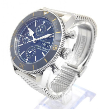 BREITLING SUPEROCEAN HERITAGE II 44 BLACK DIAL A13313121B1A1