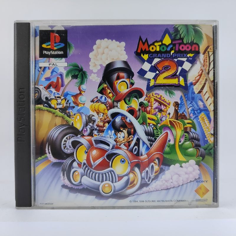 MOTOR TOON GRAND PRIX 2 - PS1 (COMPLET) MOTOR TOON GRAND PRIX 2 - PS1 (COMPLET)