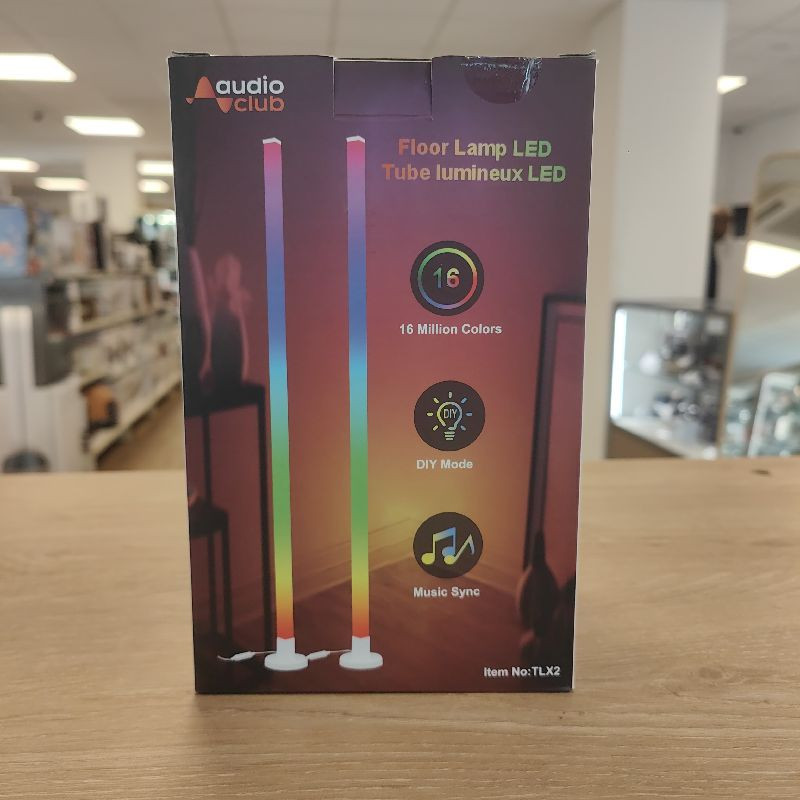 TUBE LUMINEUX LED PACK2 TLX2 AUDIO CLUB