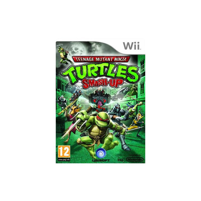 TEENAGE MUTANT HERO TURTLE SMASH-UP - WII
