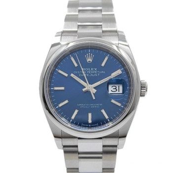 ROLEX DATEJUST 36MM BLUE DIAL 126200