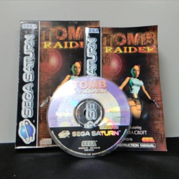 TOMB RAIDER RAIDER SATURN COMPLET