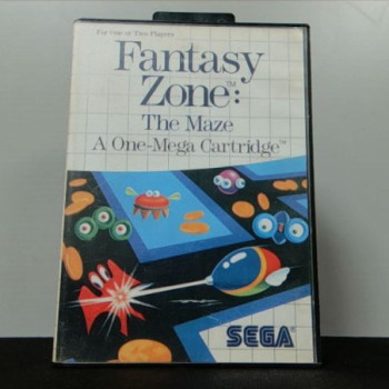 FANTASY ZONE: THE MAZE  A ONE MEGA CARTRIDGE MASTER SYSTEM SANS NOTICE
