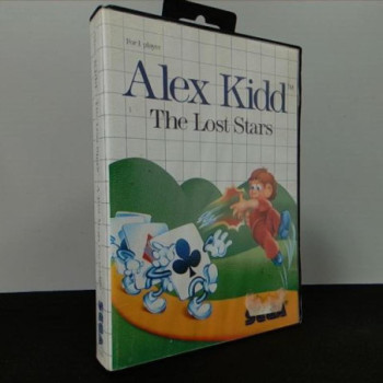 ALEX KIDD THE LOST STARS MASTER SYSTEM SANS NOTICE