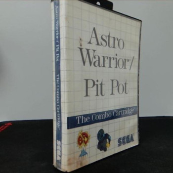 ASTRO WARRIOR / PIT POT MASTER SYSTEM SANS NOTICE