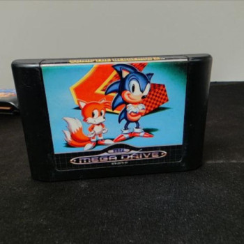 SONIC THE HEDGEHOG 2 MEGADRIVE CARTOUCHE SEULE