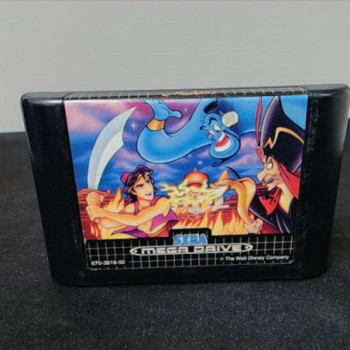ALADDIN MEGADRIVE CARTOUHE SEULE