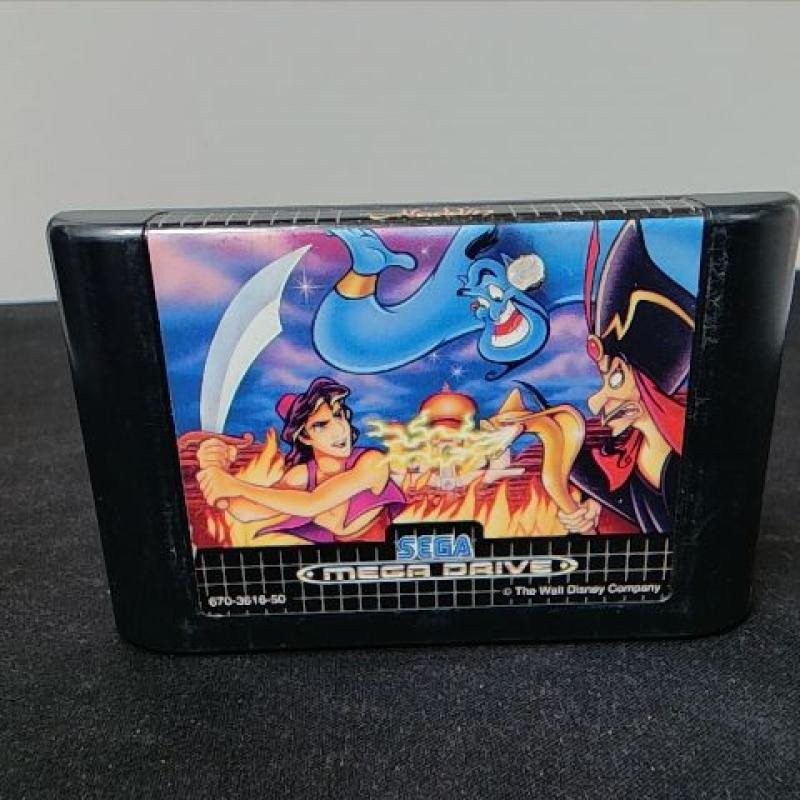 ALADDIN MEGADRIVE CARTOUHE SEULE ALADDIN MEGADRIVE CARTOUHE SEULE