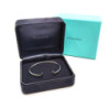 BRACELET TIFFANY T WIRE OR BLANC 18K 8.26G LARGE
