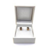 B.O OR JAUNE 18K + DIAMANTS 2 X 1.01 CT 2.31 G