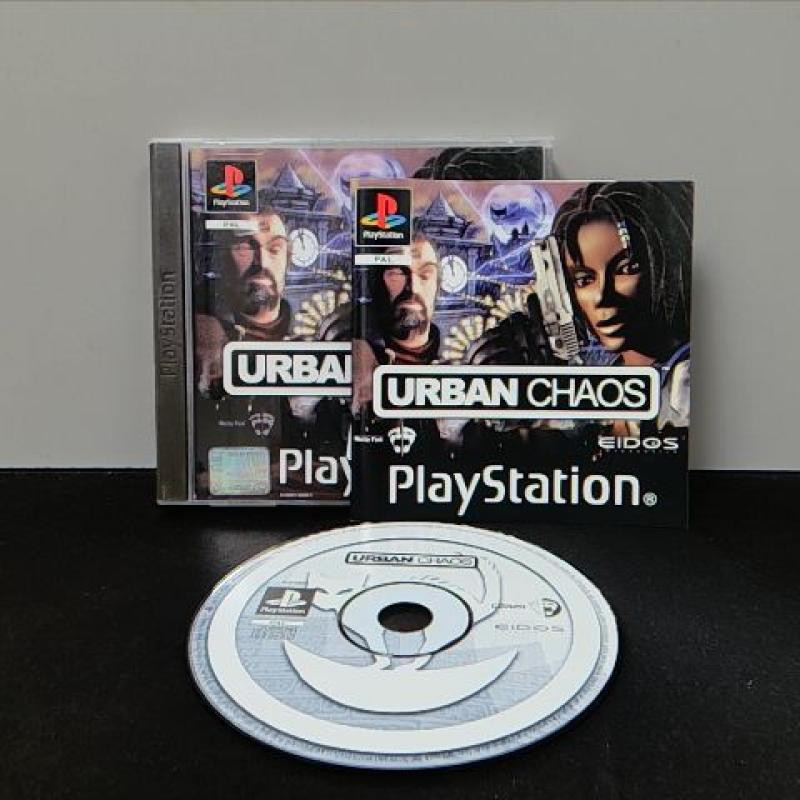 URBAN CHAOS PS1 COMPLET URBAN CHAOS PS1 COMPLET
