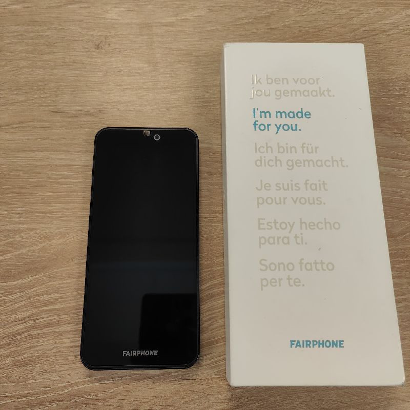 FAIRPHONE 3+ NOIR 64GB + BOITE