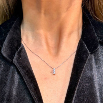 Collier Or 18Ct & Pendentif 1.87Gr