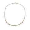 COLLIER OR 18CT ET DIAMANTS HENRICH & DENZEL 7.2GR