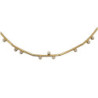 COLLIER OR 18CT ET DIAMANTS HENRICH & DENZEL 7.2GR